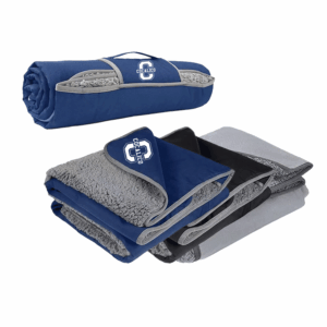 Waterproof Outdoor Blanket with Sherpa Lining